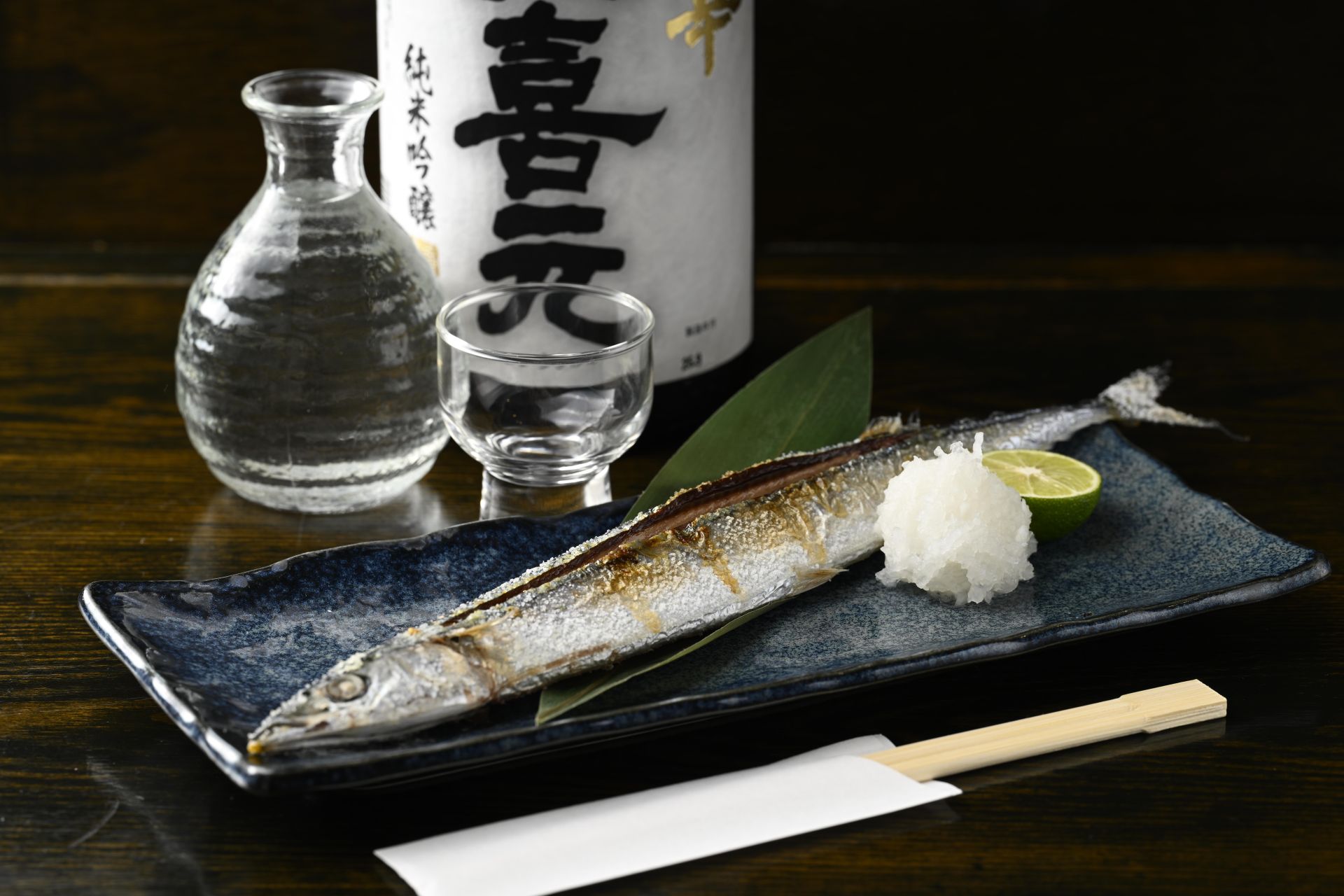 ちろり庵 こだわり1 佐島港から届く、朝獲れの魚